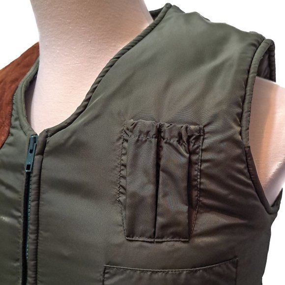 Men's/Unisex Down Feather Sport Vest - Like New Condition - Vintage - Picture 5 of 5